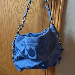 Coach Carly Sateen hobo Shoulder bag